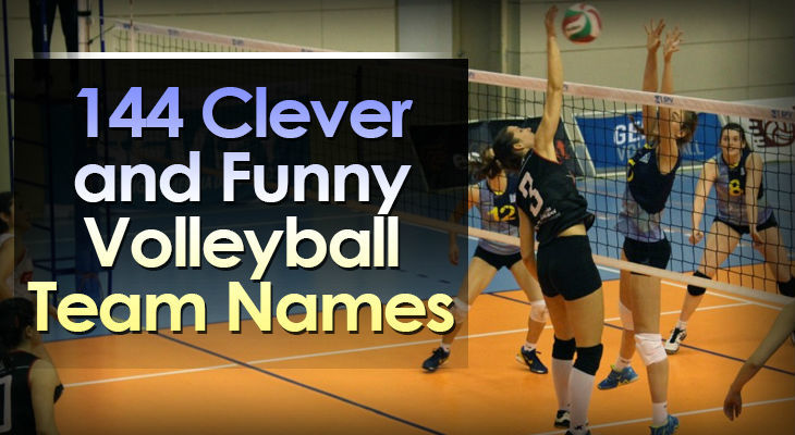 Clever Volleyball Team Names