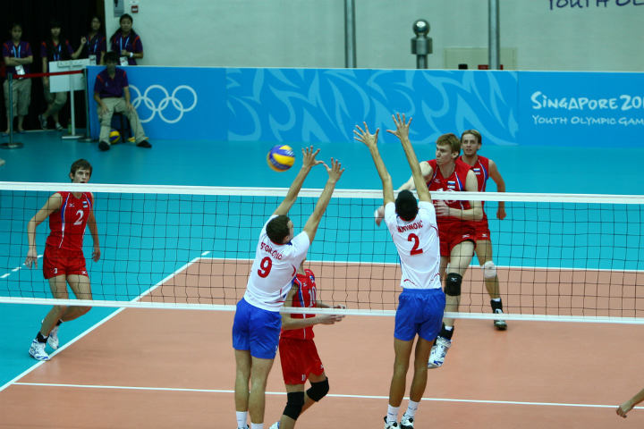 volleyball spike - by singapore2010 on Flickr