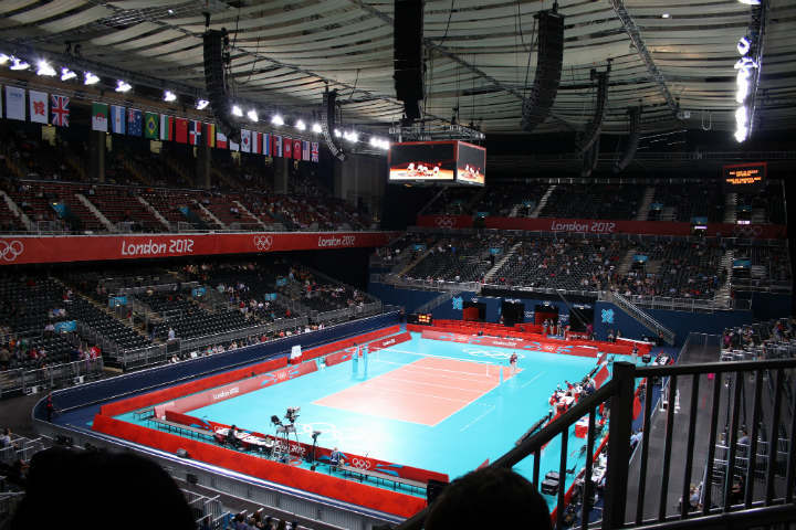 volleyball gym by Paul Simpson @Flickr