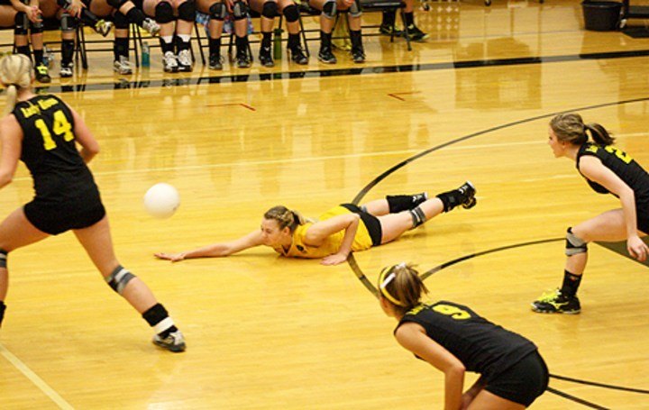 pancake in volleyball