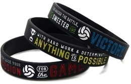 volleyball inspirational bracelets
